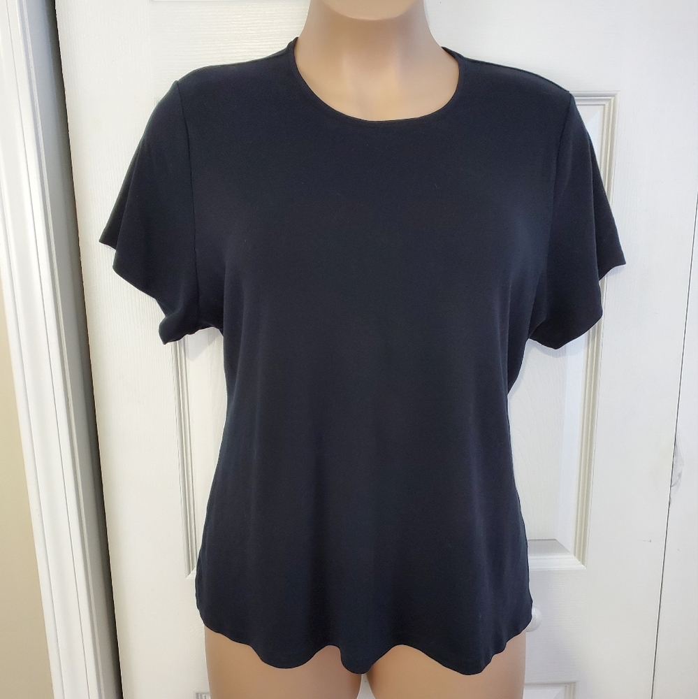 Croft & Barrow 100% Cotton Classic Tee Top